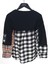 Settimo-Lsk Siyah Ekose Detaylı Sweatshirt 3