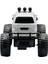 Uzaktan Kumandalı Şarjlı Offroad Rock Crawler Işıklı Araba 4x2 Motor 15 Km/h Hız Yapan Oyuncak Büyük Jeep 3