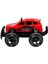 Uzaktan Kumandalı Şarjlı Offroad Rock Crawler Işıklı Araba 4x2 Motor 15 Km/h Hız Yapan Oyuncak Büyük Jeep 3