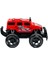 Uzaktan Kumandalı Şarjlı Offroad Rock Crawler Işıklı Araba 4x2 Motor 15 Km/h Hız Yapan Oyuncak Büyük Jeep 4