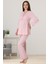 Pembe Hamile Lohusa Pijama Takımı 1