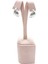 Çelik Küpe Burgu Motifli 3'lü Yarım Halkalı 1 cm Genişlik 2 cm Uzunluk Gümüş (Silver) 3