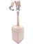 Çelik Küpe Burgu Motifli 3'lü Yarım Halkalı 1 cm Genişlik 2 cm Uzunluk Gümüş (Silver) 4
