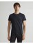 Erkek Basic Bisiklet Yaka T-Shirt 2
