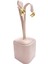 Çelik Küpe Burgu Motifli 2'li Yarım Halka 1.1 cm Genişlik 1.8 cm Uzunluk Altın Sarısı (Gold) 2