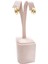 Çelik Küpe Burgu Motifli 2'li Yarım Halka 1.1 cm Genişlik 1.8 cm Uzunluk Altın Sarısı (Gold) 3