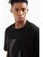 Dijital Baskı Bisiklet Yaka Pamuk T-Shirt 004134321425 H4230KRZTW 2