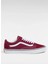 VN000CR5ZCF1-OLD Skool Bordo Kadın Deri Lifestyle Ayakkabı 1