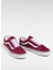 VN000CR5ZCF1-OLD Skool Bordo Kadın Deri Lifestyle Ayakkabı 2