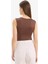 Slim Fit Dar Kesim Kare Yaka Basic Düz Çıtçıtlı Body E9045AX25SP 5