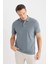 %100 Pamuk Regular Fit Kısa Kollu Basic Düz Pike Kumaş Polo Tişört C1293AX25SP 1