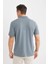 %100 Pamuk Regular Fit Kısa Kollu Basic Düz Pike Kumaş Polo Tişört C1293AX25SP 5
