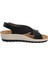 Kadın Sandalet 42 G61 3c Fly Flot Synthetıc Sandal Black 4