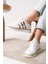 Garantili D0516 Günlük Ortopedik Kadın Sneaker Spor Ayakkabı 2