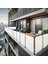 110CM Yükseklikliler Beyaz Pvc Su Geçirmez Balkon Demiri Korkuluk Çit Branda 1