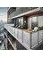 70 cm Yükseklik Gri Pvc Su Geçirmez Balkon Demiri Korkuluk Çit Branda 1