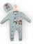 Baby Marka Wilton Desen Şapkalı Tulum Unisex 6-24 Ay 1