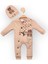 Baby Marka Wilton Desen Şapkalı Tulum Unisex 6-24 Ay 1