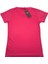 0 Yaka Regular Kalıp Mürdüm Kadın T-Shirt 4