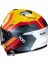 I71 Vız MC3SF Kapalı Motosiklet Kaskı Sarı Turuncu 3