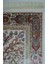 Hayat Ağacı Desenli Krem Renk Bambu Halı (83 x 125 cm ) 2