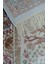 Hayat Ağacı Desenli Krem Renk Bambu Halı (83 x 125 cm ) 3
