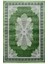 Bambu Iplikten Dokuma Parlak Tuşeli Yeşil Renk Halı (80 x 125 cm ) 1