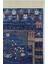 Bambu Iplikten Dokuma Parlak Tuşeli Lacivert Renk Halı (80 x 125 cm ) 2