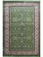 Hereke Yedi Dağın Çiçeği Desenli Yeşil Renk Bambu Halı (80 x 125 cm ) 1