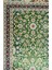 Hereke Yedi Dağın Çiçeği Desenli Yeşil Renk Bambu Halı (80 x 125 cm ) 3