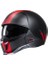 I20 Batol MC1SF Modüler Motosiklet Kaskı Siyah Kırmızı 1