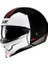 I20 Vena Mc1 Modüler Motosiklet Kaskı Siyah Beyaz 1