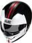 I20 Vena Mc1 Modüler Motosiklet Kaskı Siyah Beyaz 2