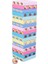 Akıllıelma-Kızılkaya Ahşap Renkli 51 Parça Jenga KZL-2102100 3