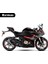 Rks (Qj Motor) Srk 125R Motosiklet Jant Iç ve Dış Set Sticker Etiket Modeli Kırmızı 2