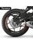 Rks (Qj Motor) Srk 250RR Motosiklet Jant Iç ve Dış Set Sticker Etiket Modeli Turuncu 1