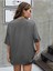 Kadın / Kız Los Angels Baskılı Oversize Salas T-Shirt Boyfriend 2