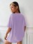 Kadın / Kız Baskılı Oversize T-Shirt Salaş Boyfirend 2