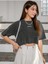 Kadın / Kız Crop Oversize Refıned Baskılı Baskılı 1