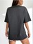 Kadın / Kız Beach Baskılı Füme Oversize T-Shirt Salaş Boyfirend 2