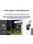 CMR57 Cctv Wifi Ip Dış Mekan Çift Lens Hd 4mp Ptz Rotasyon Güvenlik Su Geçirmez 5