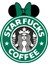 11,5 x 9 cm Starfucks Mickey Mouse Oto Sticker 1