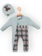 Baby Marka Borberi Desen Şapkalı Tulum Unisex 6-24 Ay 1
