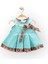 Baby Marka Wilton Desen Kurdelalı Kız Elbise Kız 1-5 Yaş 1