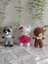 Amigurumi Örgü Hayvan Oyuncak Uyku Arkadaşı ( Rakun, Hello Kitty, Ayıcık) 1