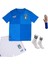 23/24 Sezon Italya Mavi Isimsiz Milli Takım Iç Saha Çocuk Forma Takımı 1