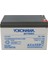 YH-1214 12VOLT 14AMPER Elektrikli Bisiklet Aküsü (150X95X98MM) 2