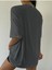 Over Thınkıng Baskılı Kadın / Kız Salas Oversize Salaş T-Shirt 2