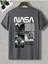 Nasa Baskılı Oversize Erkek T-Shirt Salaş Boyfirend 2