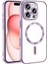 iPhone 16 Pro Kılıf Kamera Korumalı Magsafe Parlak Luxury Kılıf 1